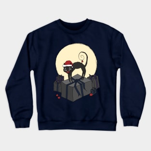 Meowy Christmas Crewneck Sweatshirt